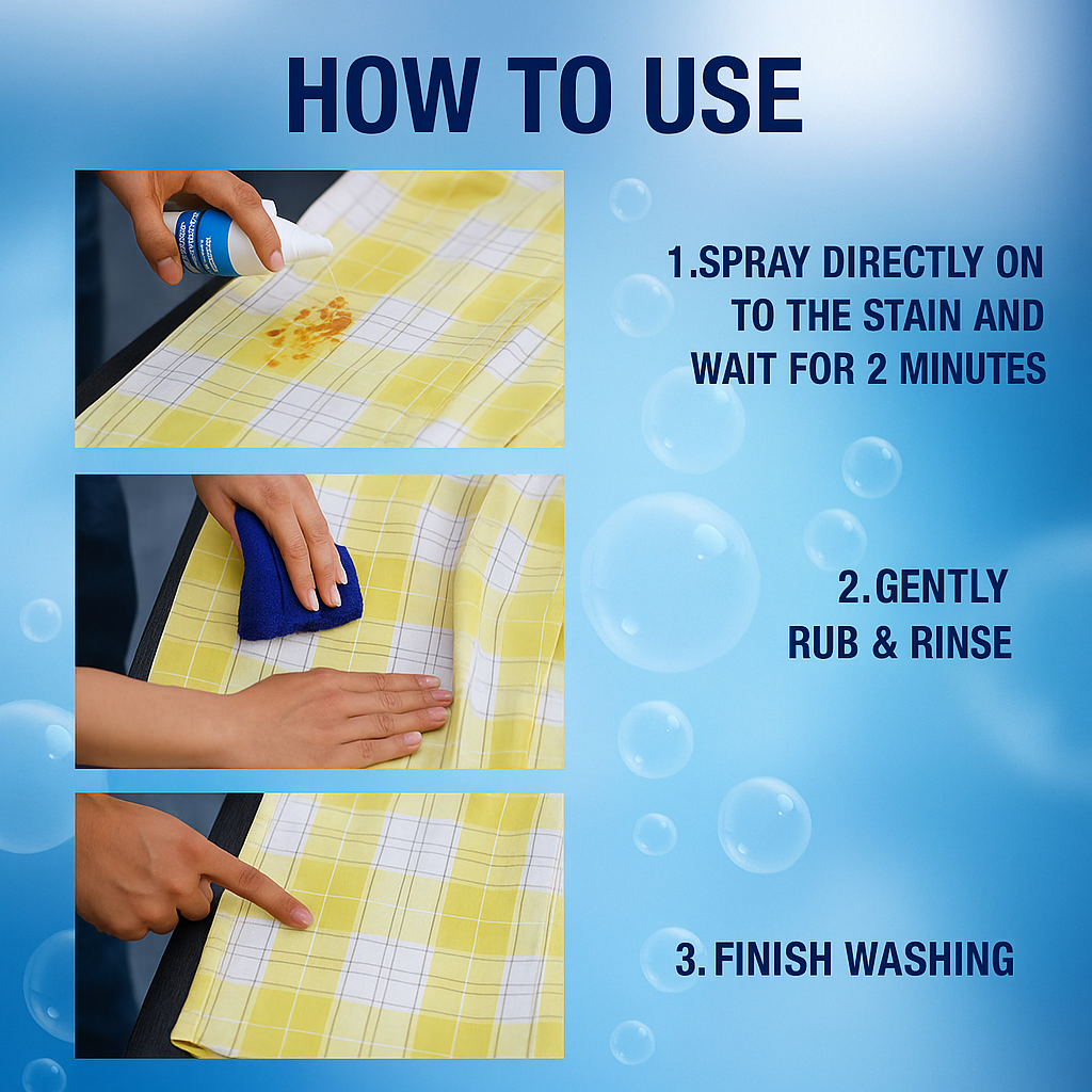 🔥 BUY 1 GET 1 FREE 🔥 All in One Fabric Stain Remover